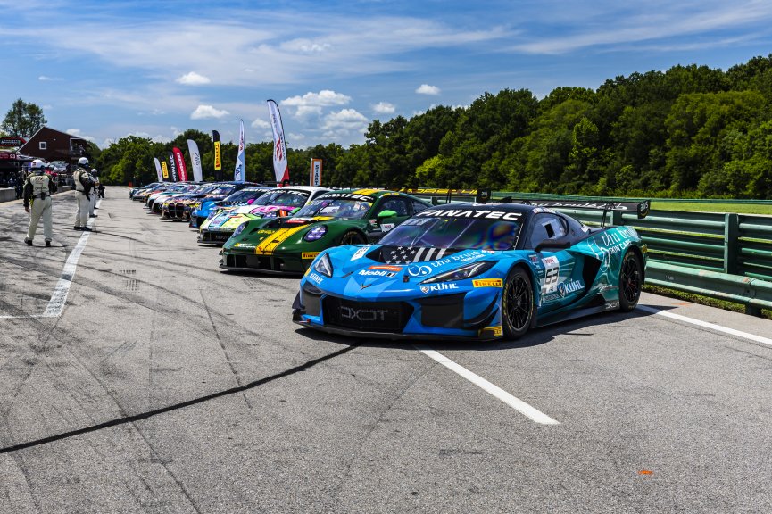 #63 Chevrolet Corvette Z06 GT3.R of Alec Udell and Tommy Milner, DXDT Racing, GT World Challenge America, Pro, SRO America, FANATEC GT World Challenge America Powered by AWS, VIR, Alton, VA July 19 - 21 2024.g
