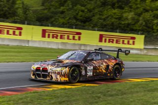 #28 BMW M4 GT3 of Varun Chocksey and Bill Auberlen, ST Racing, GT World Challenge America, Pro, SRO America, FANATEC GT World Challenge America Powered by AWS, Road America, Elkhart Lake, WI August 16 - 18 2024.
 | Fabian Lagunas / SRO      