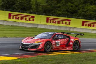 #93 Acura NSX GT3 EVO22 of Luca Mars and Zach Veach, Racers Edge Motorsports, GT World Challenge America, Pro, FANATEC GT World Challenge America Powered by AWS, SRO America, Road America, Elkhart Lake, WI August 16 - 18 2024.
 | Fabian Lagunas / SRO      
