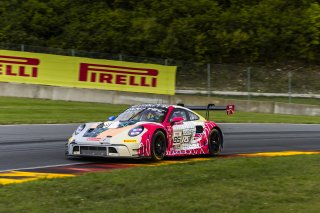 #85 Porsche 992 GT3-R of Jake Pederson and Trent Hindman, RS1, GT World Challenge America, Pro, SRO America, FANATEC GT World Challenge America Powered by AWS, Road America, Elkhart Lake, WI August 16 - 18 2024.
 | Fabian Lagunas / SRO      