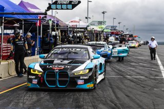 #29 BMW M4 GT3 of Justin Rothberg and Robby Foley, Turner Motorsport, GT World Challenge America, Pro-Am, FANATEC GT World Challenge America Powered by AWS, Road America, Elkhart Lake, WI August 16 - 18 2024.
 | Fabian Lagunas / SRO      