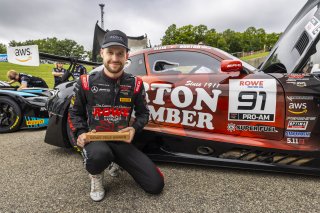 #91 Mercedes-AMG GT3 of Jeff Burton and Philip Ellis, Regulator Racing, GT World Challenge America, Pro-Am, SRO America, FANATEC GT World Challenge America Powered by AWS, Road America, Elkhart Lake, WI August 16 - 18 2024.
 | Fabian Lagunas / SRO           