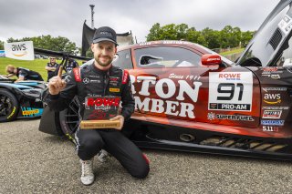 #91 Mercedes-AMG GT3 of Jeff Burton and Philip Ellis, Regulator Racing, GT World Challenge America, Pro-Am, SRO America, FANATEC GT World Challenge America Powered by AWS, Road America, Elkhart Lake, WI August 16 - 18 2024.
 | Fabian Lagunas / SRO           