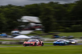 #93 Acura NSX GT3 EVO22 of Luca Mars and Zach Veach, Racers Edge Motorsports, GT World Challenge America, Pro, FANATEC GT World Challenge America Powered by AWS, SRO America, Road America, Elkhart Lake, WI August 16 - 18 2024.
 | Fabian Lagunas / SRO      