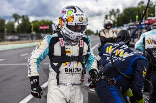 #32 Porsche 911 GT3-R of Kyle Washington and Tom Sargent, GMG Racing, GT World Challenge America, Pro-Am, FANATEC GT World Challenge America Powered by AWS, Road America, Elkhart Lake, WI August 16 - 18 2024.
 | Fabian Lagunas / SRO      
