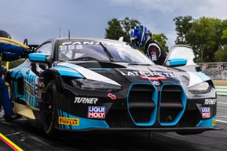 #29 BMW M4 GT3 of Justin Rothberg and Robby Foley, Turner Motorsport, GT World Challenge America, Pro-Am, FANATEC GT World Challenge America Powered by AWS, Road America, Elkhart Lake, WI August 16 - 18 2024.
 | Fabian Lagunas / SRO      