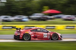 #93 Acura NSX GT3 EVO22 of Luca Mars and Zach Veach, Racers Edge Motorsports, GT World Challenge America, Pro, FANATEC GT World Challenge America Powered by AWS, SRO America, Road America, Elkhart Lake, WI August 16 - 18 2024.
 | Fabian Lagunas / SRO      