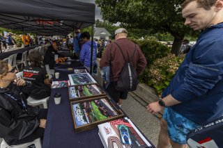 Autograph session at FANATEC GT World Challenge America Powered by AWS, SRO America, Road America, Elkhart Lake, WI August 16 - 18 2024.
 | Fabian Lagunas / SRO      