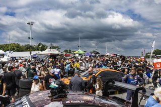Grid walk at FANATEC GT World Challenge America Powered by AWS, SRO America, Road America, Elkhart Lake, WI August 16 - 18 2024.
 | Fabian Lagunas / SRO      