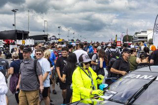 Grid walk at FANATEC GT World Challenge America Powered by AWS, SRO America, Road America, Elkhart Lake, WI August 16 - 18 2024.
 | Fabian Lagunas / SRO           