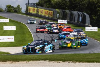 #29 BMW M4 GT3 of Justin Rothberg and Robby Foley, Turner Motorsport, GT World Challenge America, Pro-Am, FANATEC GT World Challenge America Powered by AWS, Road America, Elkhart Lake, WI August 16 - 18 2024.
 | Fabian Lagunas / SRO           