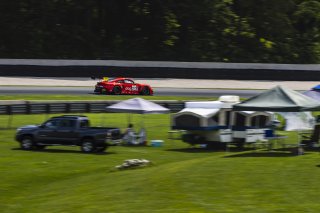 #92 Porsche 992 GT3-R of Jean-Frederic Laberge and Kyle Marcelli, MMG, GT World Challenge America, Pro-Am, FANATEC GT World Challenge America Powered by AWS, SRO America, Road America, Elkhart Lake, WI August 16 - 18 2024.
 | Fabian Lagunas / SRO           