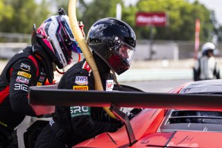 #93 Acura NSX GT3 EVO22 of Luca Mars and Zach Veach, Racers Edge Motorsports, GT World Challenge America, Pro, FANATEC GT World Challenge America Powered by AWS, SRO America, Road America, Elkhart Lake, WI August 16 - 18 2024.
 | Fabian Lagunas / SRO           