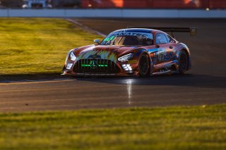 #75 Mercedes-AMG GT3 of Kenny Abul, Lucas Auer, and Jayden Ojeda, Sun Energy1, IGTC, Pro-Am, FANATEC GT World Challenge America Powered by AWS, INDY, Indianapolis, IN October 3 - 6 2024.
 | Fabian Lagunas/SRO
