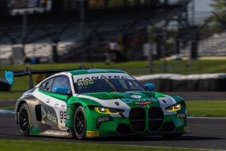 #99 BMW M4 GT3 of Kenton Koch, Conor Daly, and Connor De Phillippi, Random Vandals Racing, IGTC, IGTC Pro, FANATEC GT World Challenge America Powered by AWS, SRO America, INDY, Indianapolis, IN October 3 - 6 2024.
 | Fabian Lagunas/SRO        