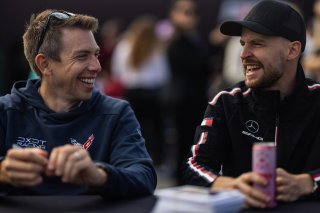 Autograph session at FANATEC GT World Challenge America Powered by AWS, SRO America, INDY, Indianapolis, IN October 3 - 6 2024.
 | SRO Motorsports Group