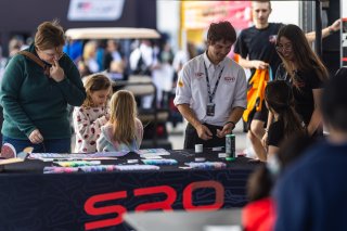 Paddock at FANATEC GT World Challenge America Powered by AWS, SRO America, INDY, Indianapolis, IN October 3 - 6 2024.
 | SRO Motorsports Group