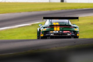 #120 Porsche 911 GT3-R of Adam Adelson and Elliott Skeer, Wright Motorsports, GT World Challenge America, Pro, FANATEC GT World Challenge America Powered by AWS, SRO America, Barber Motorsports Park, Leeds, AL September 6 - 8 2024.
 | Fabian Lagunas