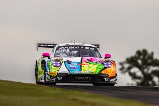 #32 Porsche 911 GT3-R of Kyle Washington and Tom Sargent, GMG Racing, GT World Challenge America, Pro-Am, FANATEC GT World Challenge America Powered by AWS, Barber Motorsports Park, Leeds, AL September 6 - 8 2024.
 | Fabian Lagunas