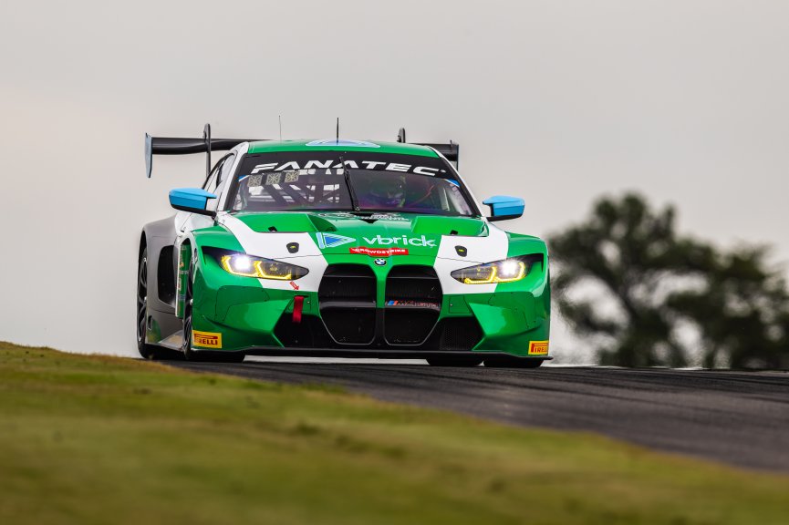 #99 BMW M4 GT3 of Kenton Koch and Conor Daly, Random Vandals Racing, GT World Challenge America, Pro, FANATEC GT World Challenge America Powered by AWS, SRO America, Barber Motorsports Park, Leeds, AL September 6 - 8 2024.
