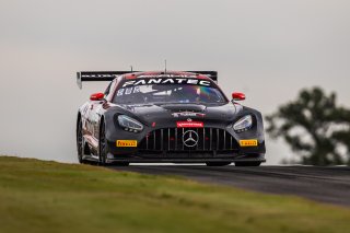 #91 Mercedes-AMG GT3 of Jeff Burton and Philip Ellis, Regulator Racing, GT World Challenge America, Pro-Am, SRO America, FANATEC GT World Challenge America Powered by AWS, Barber Motorsports Park, Leeds, AL September 6 - 8 2024.
 | Fabian Lagunas