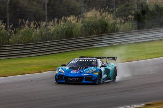 #63 Chevrolet Corvette Z06 GT3.R of Alec Udell and Tommy Milner, DXDT Racing, GT World Challenge America, Pro, SRO America, FANATEC GT World Challenge America Powered by AWS, Barber Motorsports Park, Leeds, AL September 6 - 8 2024.
 | Fabian Lagunas