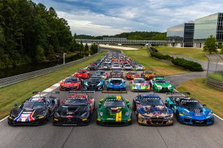Full field photo at FANATEC GT World Challenge America Powered by AWS, SRO America, Barber Motorsports Park, Leeds, AL September 6 - 8 2024.
 | Fabian Lagunas