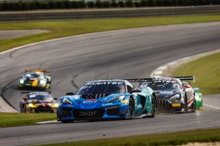 #63 Chevrolet Corvette Z06 GT3.R of Alec Udell and Tommy Milner, DXDT Racing, GT World Challenge America, Pro, SRO America, FANATEC GT World Challenge America Powered by AWS, Barber Motorsports Park, Leeds, AL September 6 - 8 2024.
 | Fabian Lagunas