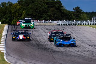 #63 Chevrolet Corvette Z06 GT3.R of Alec Udell and Tommy Milner, DXDT Racing, GT World Challenge America, Pro, SRO America, FANATEC GT World Challenge America Powered by AWS, Barber Motorsports Park, Leeds, AL September 6 - 8 2024.
 | Fabian Lagunas