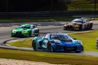 #63 Chevrolet Corvette Z06 GT3.R of Alec Udell and Tommy Milner, DXDT Racing, GT World Challenge America, Pro, SRO America, FANATEC GT World Challenge America Powered by AWS, Barber Motorsports Park, Leeds, AL September 6 - 8 2024.
 | Fabian Lagunas