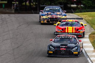 #91 Mercedes-AMG GT3 of Jeff Burton and Philip Ellis, Regulator Racing, GT World Challenge America, Pro-Am, SRO America, FANATEC GT World Challenge America Powered by AWS, Barber Motorsports Park, Leeds, AL September 6 - 8 2024.
 | Fabian Lagunas