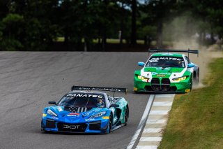 #63 Chevrolet Corvette Z06 GT3.R of Alec Udell and Tommy Milner, DXDT Racing, GT World Challenge America, Pro, SRO America, FANATEC GT World Challenge America Powered by AWS, Barber Motorsports Park, Leeds, AL September 6 - 8 2024.
 | Fabian Lagunas
