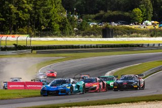 #63 Chevrolet Corvette Z06 GT3.R of Alec Udell and Tommy Milner, DXDT Racing, GT World Challenge America, Pro, SRO America, FANATEC GT World Challenge America Powered by AWS, Barber Motorsports Park, Leeds, AL September 6 - 8 2024.
 | Fabian Lagunas