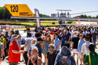 Grid walk at FANATEC GT World Challenge America Powered by AWS, SRO America, Barber Motorsports Park, Leeds, AL September 6 - 8 2024.
 | Fabian Lagunas