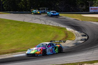 #32 Porsche 911 GT3-R of Kyle Washington and Tom Sargent, GMG Racing, GT World Challenge America, Pro-Am, FANATEC GT World Challenge America Powered by AWS, Barber Motorsports Park, Leeds, AL September 6 - 8 2024.
 | Fabian Lagunas
