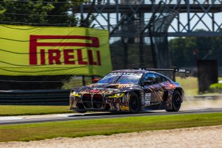 #28 BMW M4 GT3 of Varun Chocksey and Bill Auberlen, ST Racing, GT World Challenge America, Pro, SRO America, FANATEC GT World Challenge America Powered by AWS, Barber Motorsports Park, Leeds, AL September 6 - 8 2024.
 | Fabian Lagunas