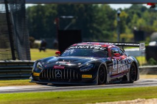 #91 Mercedes-AMG GT3 of Jeff Burton and Philip Ellis, Regulator Racing, GT World Challenge America, Pro-Am, SRO America, FANATEC GT World Challenge America Powered by AWS, Barber Motorsports Park, Leeds, AL September 6 - 8 2024.
 | Fabian Lagunas