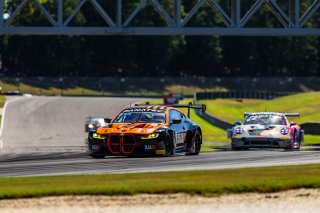 #8 BMW M4 GT3 2024 of Elias Sabo and Andy Lee, Flying Lizard Motorsports, GT World Challenge America, Pro-Am, FANATEC GT World Challenge America Powered by AWS, SRO America, Barber Motorsports Park, Leeds, AL September 6 - 8 2024.
 | Fabian Lagunas