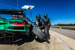 #64 Chevrolet Corvette Z06 GT3.R of Bryson Morris and Bryan Sellers, DXDT Racing, GT World Challenge America, Pro-Am, FANATEC GT World Challenge America Powered by AWS, SRO America, Barber Motorsports Park, Leeds, AL September 6 - 8 2024.
 | Fabian Lagunas