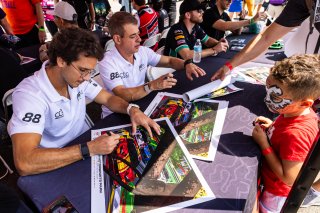 Autograph session at FANATEC GT World Challenge America Powered by AWS, SRO America, Barber Motorsports Park, Leeds, AL September 6 - 8 2024.
 | Fabian Lagunas