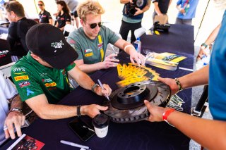 Autograph session at FANATEC GT World Challenge America Powered by AWS, SRO America, Barber Motorsports Park, Leeds, AL September 6 - 8 2024.
 | Fabian Lagunas