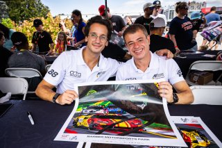 Autograph session at FANATEC GT World Challenge America Powered by AWS, SRO America, Barber Motorsports Park, Leeds, AL September 6 - 8 2024.
 | Fabian Lagunas