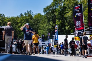 Paddock at FANATEC GT World Challenge America Powered by AWS, SRO America, Barber Motorsports Park, Leeds, AL September 6 - 8 2024.
 | Fabian Lagunas