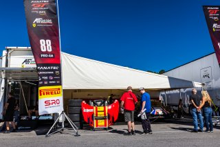 Paddock at FANATEC GT World Challenge America Powered by AWS, SRO America, Barber Motorsports Park, Leeds, AL September 6 - 8 2024.
 | Fabian Lagunas