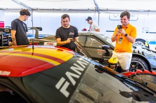 Paddock at FANATEC GT World Challenge America Powered by AWS, SRO America, Barber Motorsports Park, Leeds, AL September 6 - 8 2024.
 | Fabian Lagunas