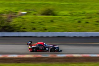 #27 Mercedes-AMG GT3 of Jason Daskalos and Isaac Sherman, CRP Racing, Pro-Am, GT World Challenge America Powered by AWS, SRO America, Sonoma Raceway, Sonoma, CA, March 28-30, 2025.
 | Fabian Lagunas