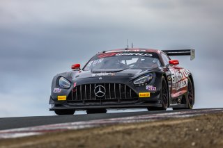 #91 Mercedes-AMG GT3 of Jeff Burton and Philip Ellis, Regulator Racing, Pro-Am, GT World Challenge America Powered by AWS, SRO America, Sonoma Raceway, Sonoma, CA, March 28-30, 2025.
 | SRO Motorsports Group