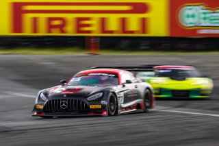 #27 Mercedes-AMG GT3 of Jason Daskalos and Isaac Sherman, CRP Racing, Pro-Am, GT World Challenge America Powered by AWS, SRO America, Sonoma Raceway, Sonoma, CA, March 28-30, 2025.
 | SRO Motorsports Group