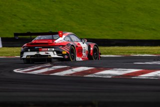 #18 Porsche 992 GT3 R of Alex Sedgwick and Jan Heylen, RS1, Pro, GT World Challenge America Powered by AWS, SRO America, Sonoma Raceway, Sonoma, CA, March 28-30, 2025.
 | SRO Motorsports Group