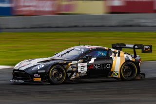 #2 Aston Martin Vantage AMR GT3 EVO of Jason Bell and Michael Cooper, RacersEdge, Pro-Am, GT World Challenge America Powered by AWS, SRO America, Sonoma Raceway, Sonoma, CA, March 28-30, 2025.
 | SRO Motorsports Group